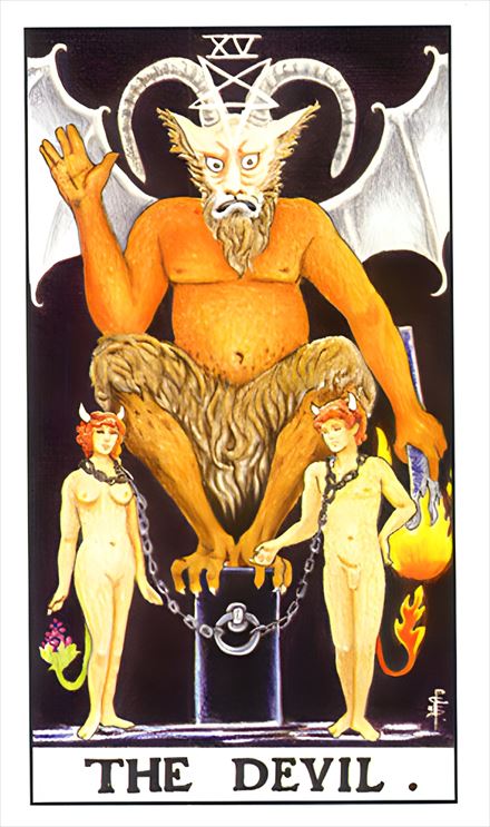 恶魔 牌面