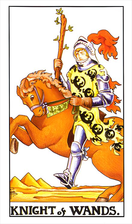 权杖骑士 牌面